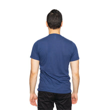 Load image into Gallery viewer, Portland To Coast - Short Sleeve Tri-Blend Tee - Heather Navy- PTC Diamond Design
