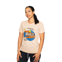 Load image into Gallery viewer, Sand Colored Soft Blend Short Sleeve - HTC Vintage 1983 Design