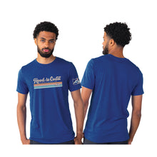 Load image into Gallery viewer, Unisex Short Sleeve Tee - Cool Blue - Script