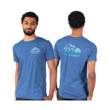 Load image into Gallery viewer, Unisex Short Sleeve Tee - Vintage Blue - Stripes