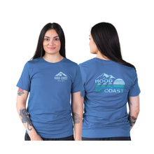 Load image into Gallery viewer, Unisex Short Sleeve Tee - Vintage Blue - Stripes