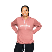 Load image into Gallery viewer, Portland to Coast -Coastal Pullover Hoody -Mauve -PTC Horizontal Design