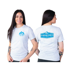 Load image into Gallery viewer, Unisex Short Sleeve Tee - White Fleck - PTC Badge