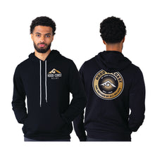 Load image into Gallery viewer, Unisex Pullover Hoody - Black - Gold
