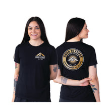Load image into Gallery viewer, Unisex Short Sleeve Tee - Black - Gold