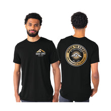 Load image into Gallery viewer, Unisex Short Sleeve Tee - Black - Gold