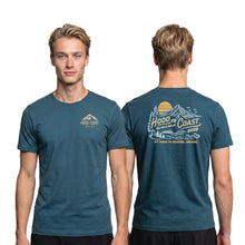 Load image into Gallery viewer, Unisex Short Sleeve Tee - Atlantic - Mountain Script