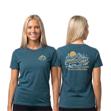 Load image into Gallery viewer, Unisex Short Sleeve Tee - Atlantic - Mountain Script