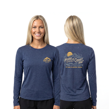 Load image into Gallery viewer, Unisex Lifestyle Long Sleeve - Navy -Mountain Script