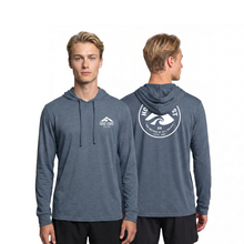 Load image into Gallery viewer, Unisex Lightweight Blended Hoody - Grey - PTC Stamp Rotary