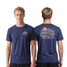 Load image into Gallery viewer, Unisex Short Sleeve Tee - Navy - Mountain Script