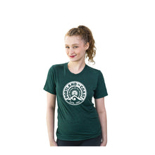 Load image into Gallery viewer, PTC Unisex Lifestyle Short Sleeve Tee - Emerald Green- circle