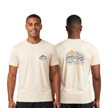 Load image into Gallery viewer, Unisex Short Sleeve Tee - French Vanilla - Mountain Script