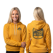 Load image into Gallery viewer, Unisex Pullover Hoody - Mustard - Coastal Art