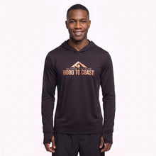Load image into Gallery viewer, Men's HTC Performance Mid weight Hoody - Black Gold Metallic