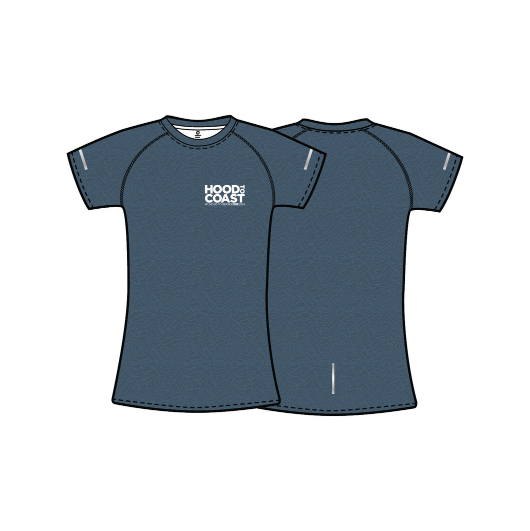Women's Performance Short Sleeve Tee - Mountain Grey (Available to ship 8/10)