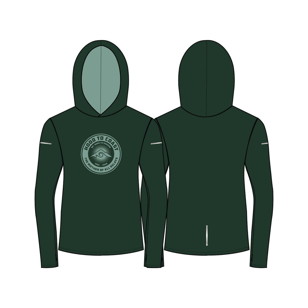 Men's Performance Base Layer Hoody - Sycamore Green (Available to ship 8/10)