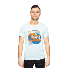 Load image into Gallery viewer, Ice Blue Soft Blend Short Sleeve  - HTC Vintage 1983 Design
