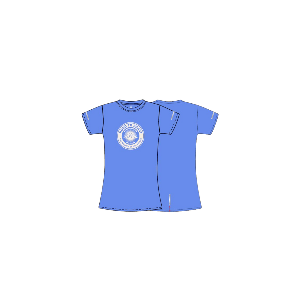 Women's Performance Short Sleeve Tee -Periwinkle