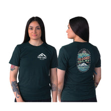 Load image into Gallery viewer, Unisex Short Sleeve Tee - Emerald - Oval
