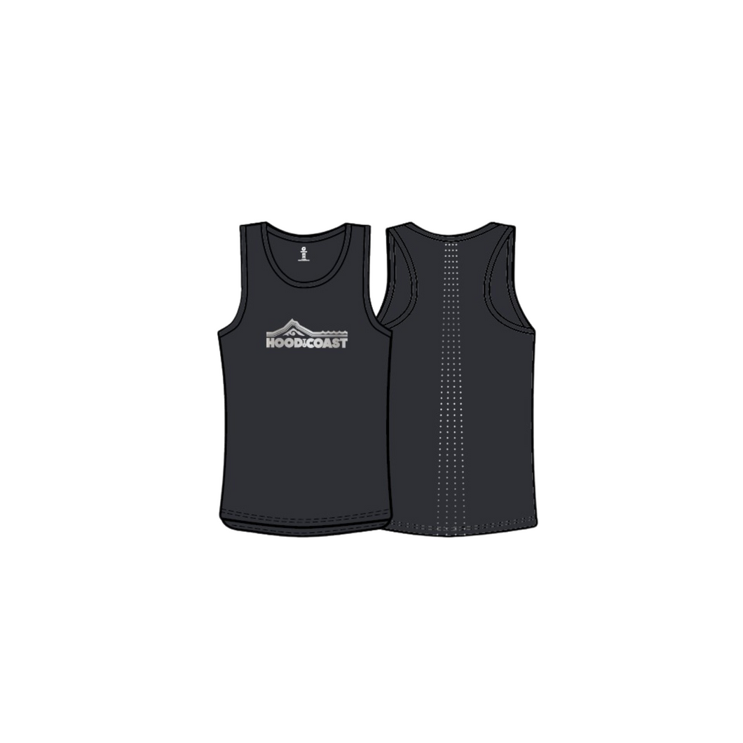 Men's Performance Tank - Black Reflective