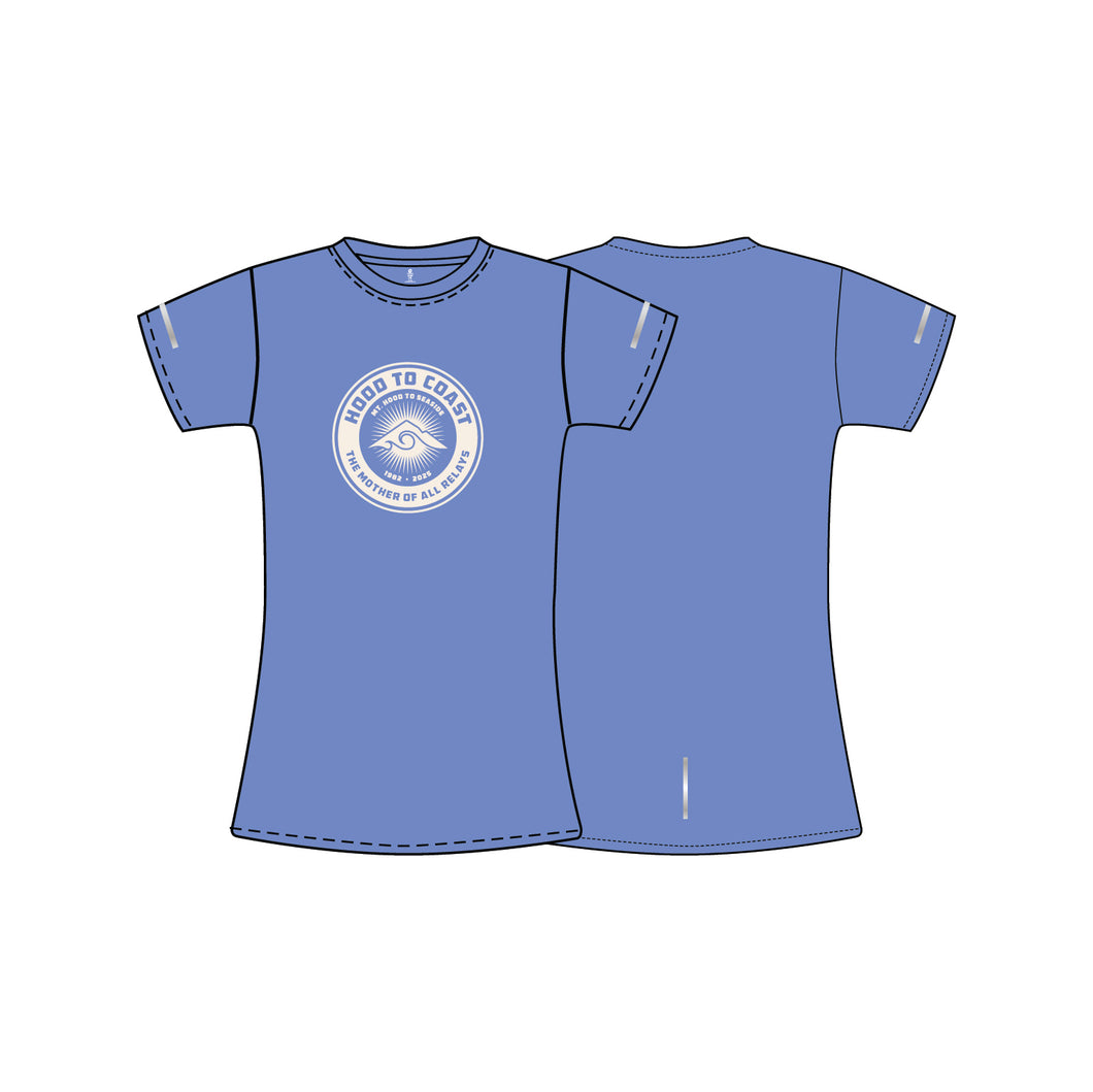 Women's Performance Short Sleeve Tee - Periwinkle (Available to ship 8/10)