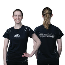 Load image into Gallery viewer, Women's Performance Short Sleeve Tee - Black Hexagons
