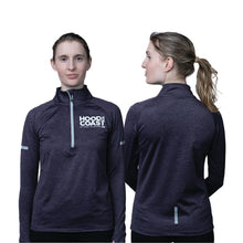 Load image into Gallery viewer, Women's Quarter Zip - Purple Heather
