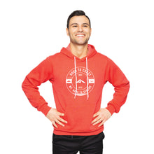 Load image into Gallery viewer, Coastal Pullover Hoody - Red Heather- Circular Logo

