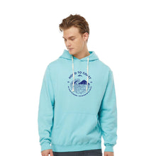 Load image into Gallery viewer, Alpine Core Pullover Hoody - Bluefish- Circular Wave
