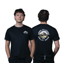 Load image into Gallery viewer, Men's Performance Short Sleeve Tee - Black w/Gradient Rotary -Dated 2025
