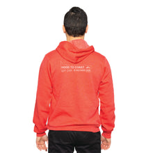 Load image into Gallery viewer, Coastal Pullover Hoody - Red Heather- Circular Logo

