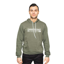 Load image into Gallery viewer, Coastal Pullover Hoody - Military Green- Horizontal Logo

