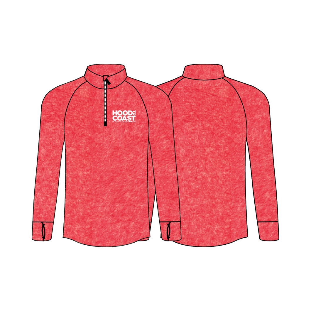 Men's Caldera Performance Quarter Zip- Fireball