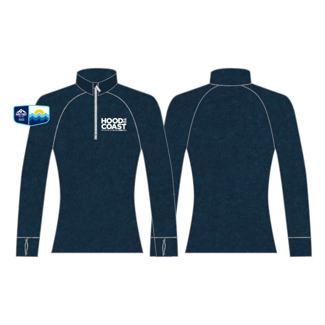 Women's Caldera Performance Quarter Zip  - Navy