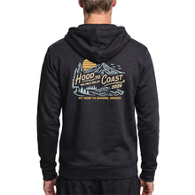 Load image into Gallery viewer, Unisex Pullover Hoody - Dark Grey- Mountain Script
