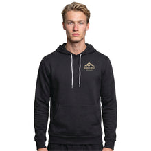 Load image into Gallery viewer, Unisex Pullover Hoody - Dark Grey- Mountain Script
