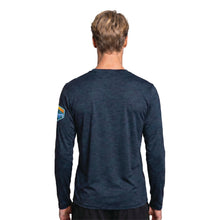 Load image into Gallery viewer, Men's Performance Long Sleeve - Heather Blue
