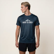Load image into Gallery viewer, Men's  Performance Short Sleeve Tee - Heather Navy
