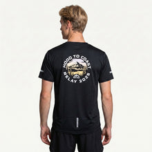 Load image into Gallery viewer, Men's Performance Short Sleeve Tee - Black w/Gradient Rotary -Dated 2025
