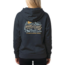 Load image into Gallery viewer, Unisex Pullover Hoody - Pigment Black- Mountain Script
