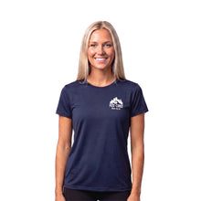 Load image into Gallery viewer, Unisex - Short Sleeve Performance Tee – Navy- PTC Oval White
