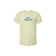 Load image into Gallery viewer, PTC Spring Green Tri-Blend Tee -Portland to Coast Topo Graphic
