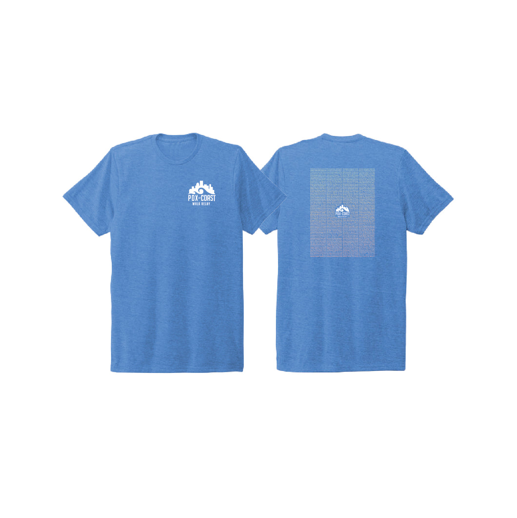 Unisex Short Sleeve Tee - Azure - PTC Name List
