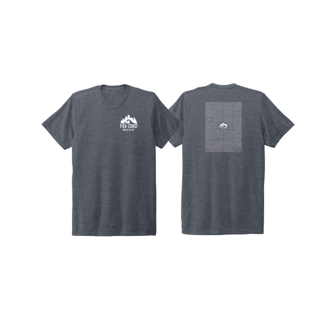 Unisex Short Sleeve Tee - Rebel Blue - PTC Name List