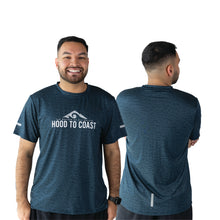 Load image into Gallery viewer, Men's  Performance Short Sleeve Tee - Heather Navy
