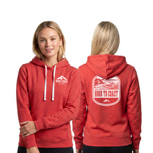 Load image into Gallery viewer, Unisex Pullover Hoody - Red Heather- Coastal Art
