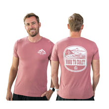 Load image into Gallery viewer, Unisex Lifestyle Short Sleeve Tee - Mauve- Coastal

