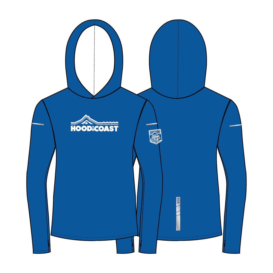 Women's Performance Base Layer Hoody - Royal