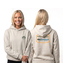 Load image into Gallery viewer, Unisex Pullover Hoody - Natural - PTC Rectangle Badge
